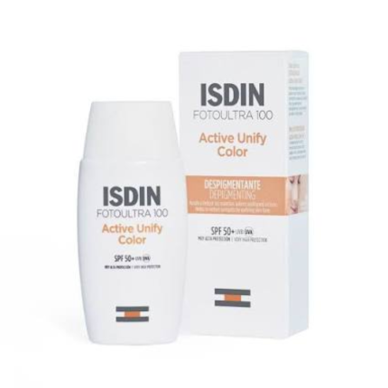 کرم ضد آفتاب رنگی ایزدین اکتیو یونیفای SPF50